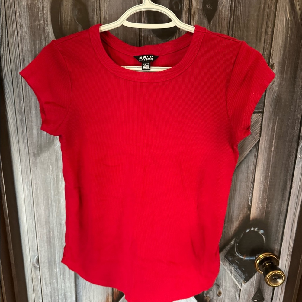 Buffalo cap sleeve t